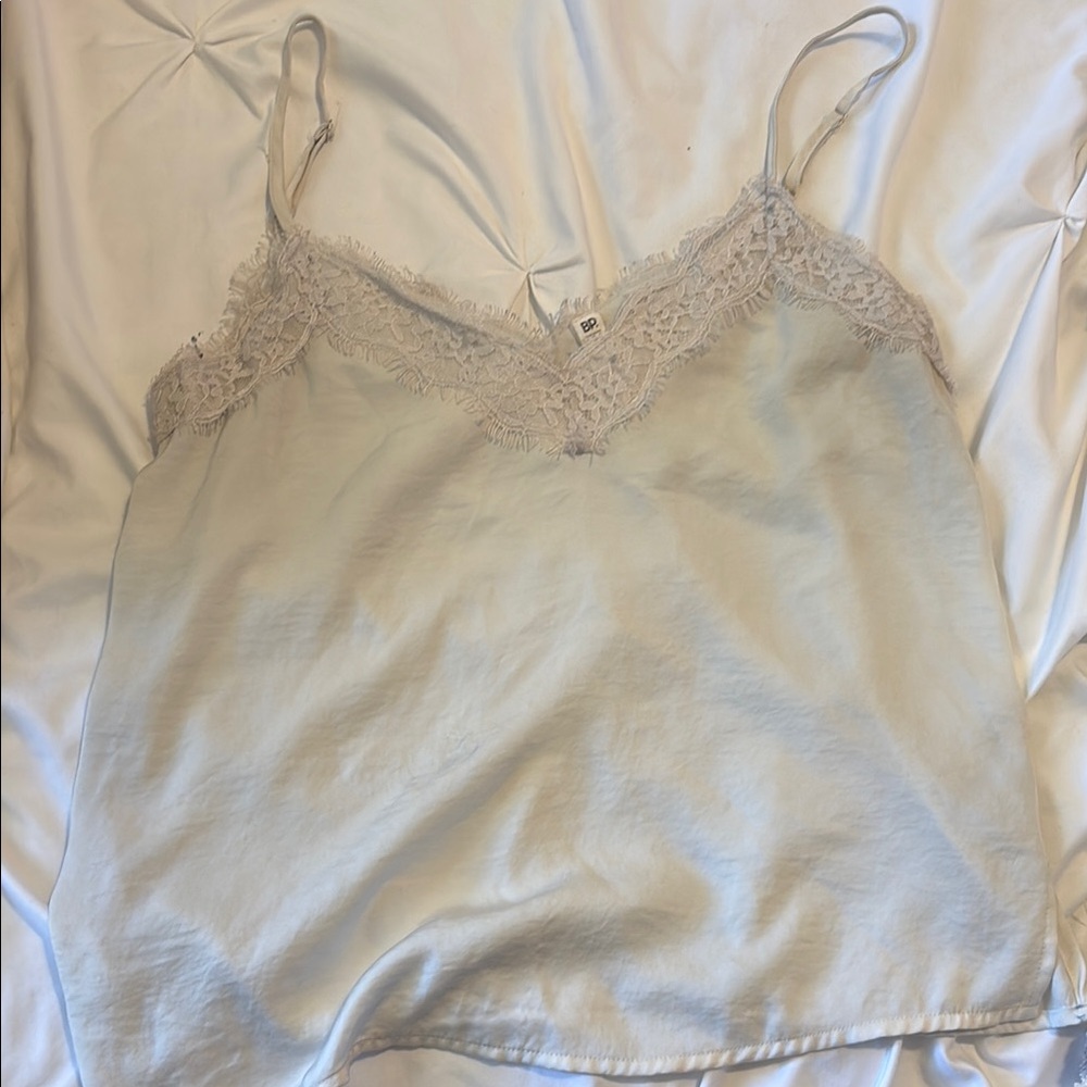 BP Cream Lace Trim Camisole